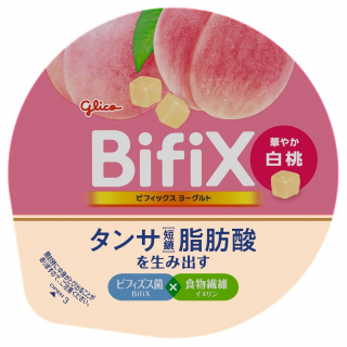 BifiXヨーグルト 華やか白桃 330g 展開図